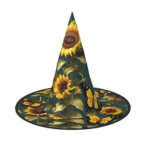 Sonnenblumen-Blumen-Schmetterlings-Druck, Halloween-Dekoration, Karnevals-Zubehör, Dekoration für Outdoor-Gartenparty Sonnenblumen-Blumen-Schmetterlings-Druck, Halloween-Dekoration, Karnevals-Zubehör, Dekoration für Outdoor-Gartenparty von Fasmm