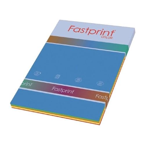 Kopierpapier Fastprint a4 80gr 5 farbe hell x 50v | Pack a 250 blatt von Fastprint