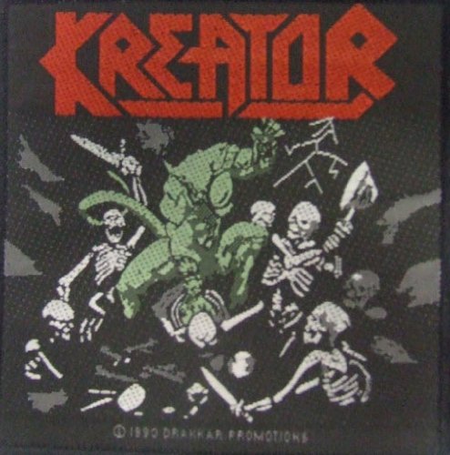 Fatinkef Pleasure to Kill Patch Kompatibel mit Kreator Aufnäher Fatinkef Pleasure to Kill Patch Kompatibel mit Kreator Aufnäher von Fatinkef