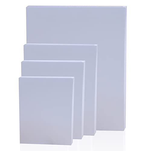 Fotopapier in 4 Größen, 200 g/m², hochglänzendes weißes Fotopapier, fortschrittliches Bilderpapier für Tintenstrahldrucker (90 Blatt, 8,9 x 12,7 cm, 10,2 x 15,2 cm, 12,7 x 17,8 cm, 21 x 29,7 cm) von Fatiya