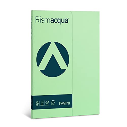 FAVINI Rismwasserpapier klein a4 200g 50fg hellgrün FAVINI Rismwasserpapier klein a4 200g 50fg hellgrün von Favini