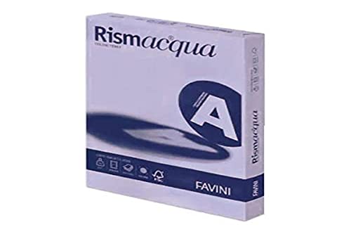 Favini 042234 Risma Acqua 300 Blatt A4, Lilla, 90 g von Favini