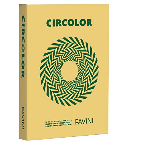Favini 94632 Papier Circolor A4, 80 g 500 g, Saffron H4 Gelb Favini 94632 Papier Circolor A4, 80 g 500 g, Saffron H4 Gelb von Favini