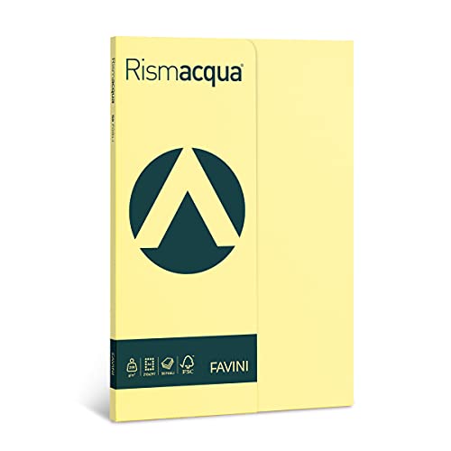 Favini Rismacqua A4 (210x297 mm) Gelb Druckerpapier von Favini