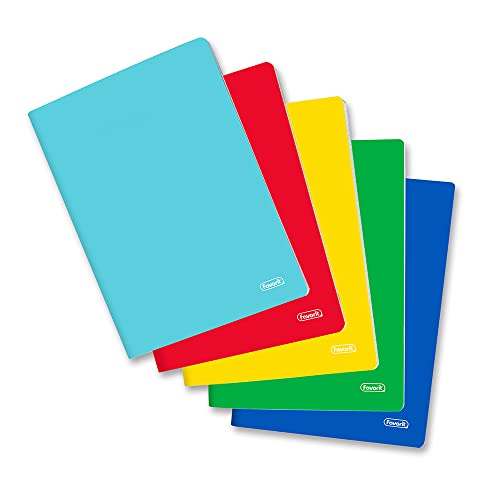 Favorit, Hefte A4, 5 Stück, Lineatur 1R, einfarbiges Copetin, Papier 80 g, verschiedene Farben Favorit, Hefte A4, 5 Stück, Lineatur 1R, einfarbiges Copetin, Papier 80 g, verschiedene Farben von Favorit