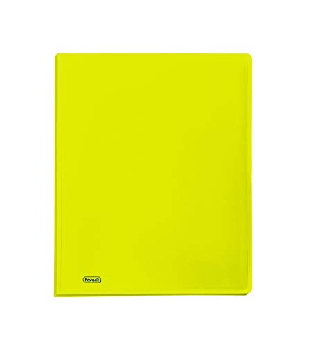 Favorit 400102291 Sichtbuch Neon mit 60 Umschlägen Innenformat 22 x 30 cm, Neongelb Favorit 400102291 Sichtbuch Neon mit 60 Umschlägen Innenformat 22 x 30 cm, Neongelb von Favorit