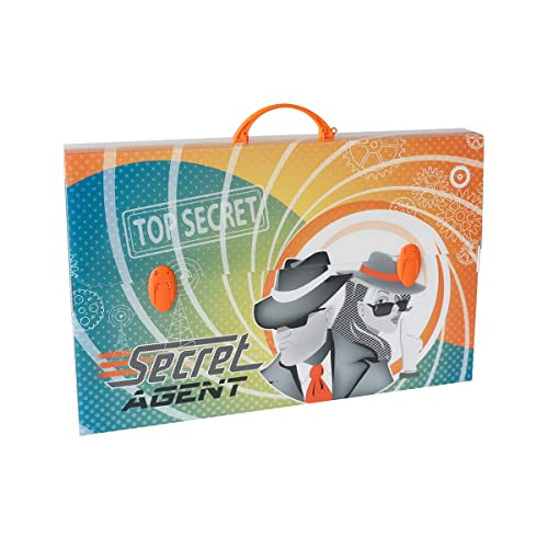 Favorit Koffer mit Top Secret Druck aus Polypropylen, bedruckt, Format 56,5 x 36,5, Rücken 5,5 cm, runder Griff und zwei Verschlüsse Favorit Koffer mit Top Secret Druck aus Polypropylen, bedruckt, Format 56,5 x 36,5, Rücken 5,5 cm, runder Griff und zwei Verschlüsse von Favorit