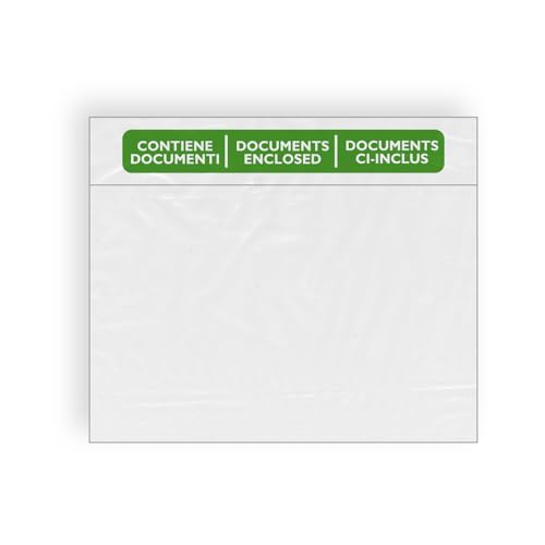 Favorit Selbstklebende Versandtaschen aus Polypropylen, Typ C5, transparent, 1000 Stück von Favorit