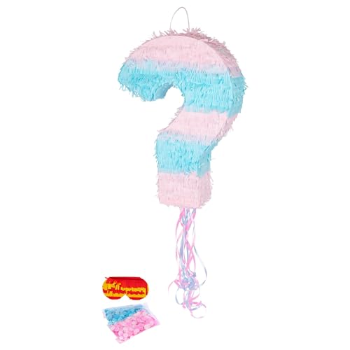 Fax Potato 2-teiliges blaues/rosafarbenes Pinata-Set zum Aufziehen des Geschlechts – Mexikanische Kinder, Mädchen, Jungen, Geburtstagsfeier, Partys, Spiele, Dekorationsset Fax Potato 2-teiliges blaues/rosafarbenes Pinata-Set zum Aufziehen des Geschlechts – Mexikanische Kinder, Mädchen, Jungen, Geburtstagsfeier, Partys, Spiele, Dekorationsset von Fax Potato
