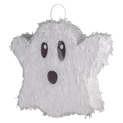 Fax Potato Halloween Ghost Pinata - gruselige gruselige saisonale Home-Party-Spiel-Dekoration mit Maske - Weiß Fax Potato Halloween Ghost Pinata - gruselige gruselige saisonale Home-Party-Spiel-Dekoration mit Maske - Weiß von Fax Potato