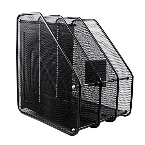 Stehsammler Metall Zeitungsständer Schwarz 3 Fächer Zeitschriftensammler Magazinständer Schreibtisch Stehordner Archivsammler Organizer Manager Robuster Metallgeflecht Buchstütze Stehsammler Metall Zeitungsständer Schwarz 3 Fächer Zeitschriftensammler Magazinständer Schreibtisch Stehordner Archivsammler Organizer Manager Robuster Metallgeflecht Buchstütze von Faxianther