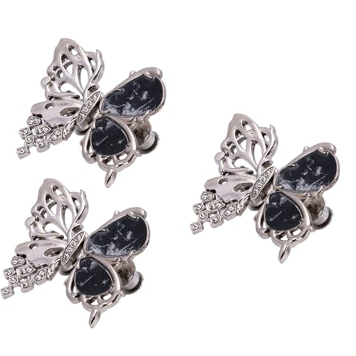 3 x Schmetterlings-Taillenversteller, Cinch-Clip für Hosen, Jeans, Strumpfhalter für übergroße Anpassung, nicht nähend, verstellbare Schmetterlings-Taillenschnalle 3 x Schmetterlings-Taillenversteller, Cinch-Clip für Hosen, Jeans, Strumpfhalter für übergroße Anpassung, nicht nähend, verstellbare Schmetterlings-Taillenschnalle von Fazvncv