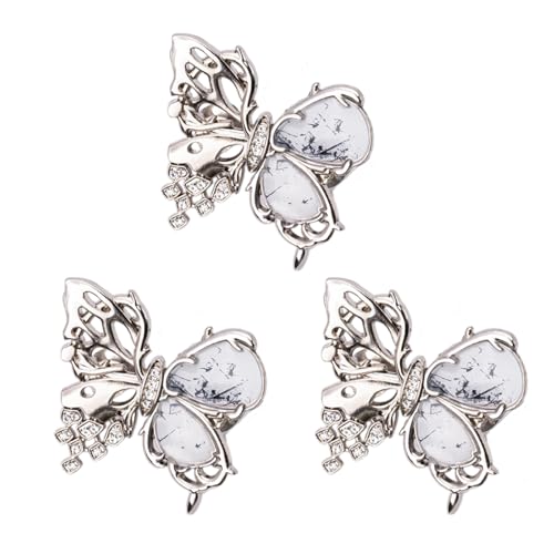 3 x Schmetterlings-Taillenversteller, Cinch-Clip für Hosen, Jeans, Strumpfhalter für übergroße Anpassung, nicht nähend, verstellbare Schmetterlings-Taillenschnalle 3 x Schmetterlings-Taillenversteller, Cinch-Clip für Hosen, Jeans, Strumpfhalter für übergroße Anpassung, nicht nähend, verstellbare Schmetterlings-Taillenschnalle von Fazvncv