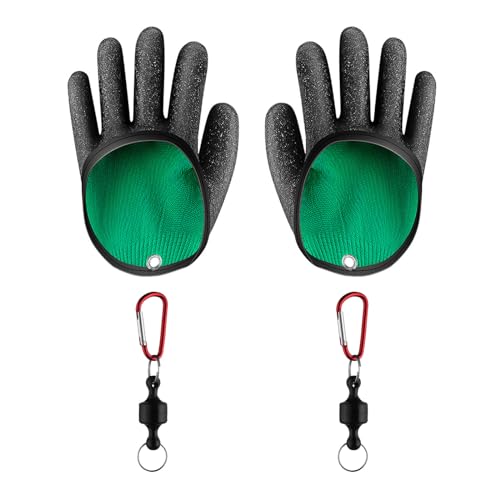 Fazvncv 1 Paar Pannensicherheits-Fischhandschuh mit Magnetverschlüssen, professioneller Angelhandschuh, Fischhandschuhe Fazvncv 1 Paar Pannensicherheits-Fischhandschuh mit Magnetverschlüssen, professioneller Angelhandschuh, Fischhandschuhe von Fazvncv