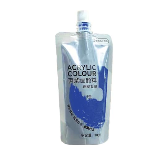 Fazvncv Hochkonzentrierte Acrylfarbe, Nachfüllpackung, Geschenk für Kunststudenten und Künstler, geeignet für Leinwand, Papier und Holz Fazvncv Hochkonzentrierte Acrylfarbe, Nachfüllpackung, Geschenk für Kunststudenten und Künstler, geeignet für Leinwand, Papier und Holz von Fazvncv