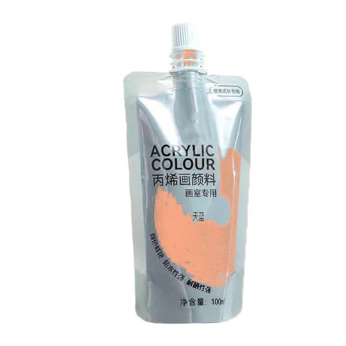 Fazvncv Hochkonzentrierte Acrylfarbe, Nachfüllpackung, Geschenk für Kunststudenten und Künstler, geeignet für Leinwand, Papier und Holz Fazvncv Hochkonzentrierte Acrylfarbe, Nachfüllpackung, Geschenk für Kunststudenten und Künstler, geeignet für Leinwand, Papier und Holz von Fazvncv