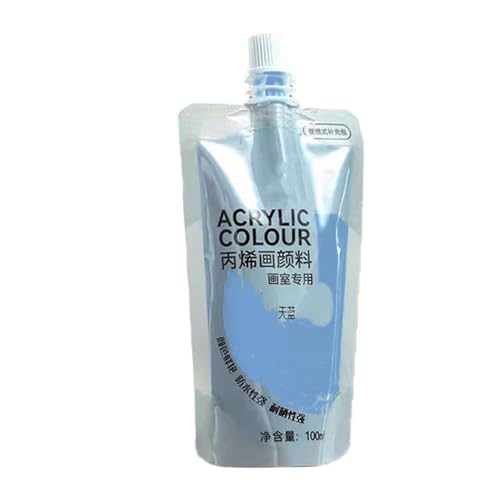 Fazvncv Hochkonzentrierte Acrylfarbe, Nachfüllpackung, Geschenk für Kunststudenten und Künstler, geeignet für Leinwand, Papier und Holz Fazvncv Hochkonzentrierte Acrylfarbe, Nachfüllpackung, Geschenk für Kunststudenten und Künstler, geeignet für Leinwand, Papier und Holz von Fazvncv
