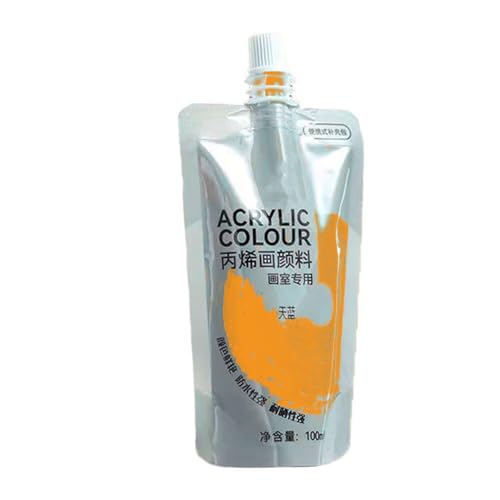 Fazvncv Hochkonzentrierte Acrylfarbe, Nachfüllpackung, Geschenk für Kunststudenten und Künstler, geeignet für Leinwand, Papier und Holz Fazvncv Hochkonzentrierte Acrylfarbe, Nachfüllpackung, Geschenk für Kunststudenten und Künstler, geeignet für Leinwand, Papier und Holz von Fazvncv