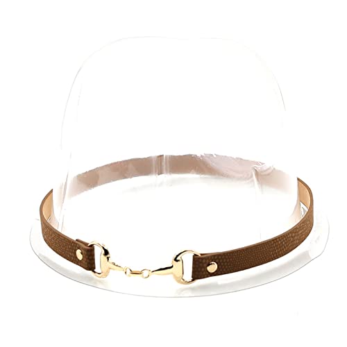 Fazvncv Westernhutband für Fedoras, Hutbänder, Lederhutbänder für Herren, Westernhut, Gürtelbänder, Strohhutbänder von Fazvncv