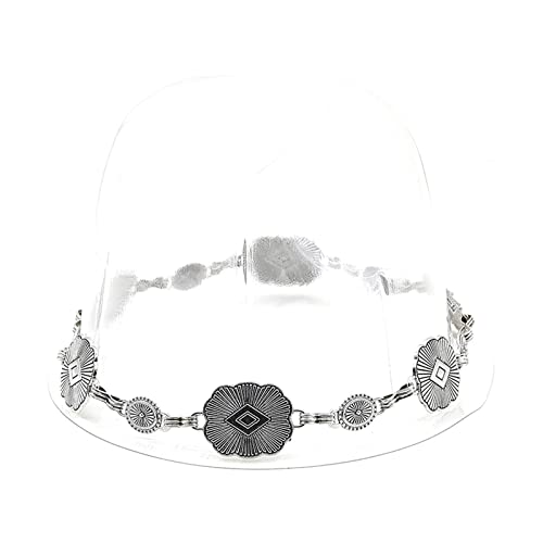 Fazvncv Westernhutband für Fedoras, Hutbänder, Lederhutbänder für Herren, Westernhut, Gürtelbänder, Strohhutbänder von Fazvncv