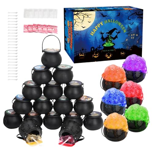 Cauldron Bowl, Witch Cauldron Candy Holder with Handle, Small Kettle Prop for Crafts, Home Decor, Yard Setup, Theater, Restaurant Display, Halloween Party, School Event, Seasonal Decoration, Black Cauldron Bowl, Witch Cauldron Candy Holder with Handle, Small Kettle Prop for Crafts, Home Decor, Yard Setup, Theater, Restaurant Display, Halloween Party, School Event, Seasonal Decoration, Black von Fbinys
