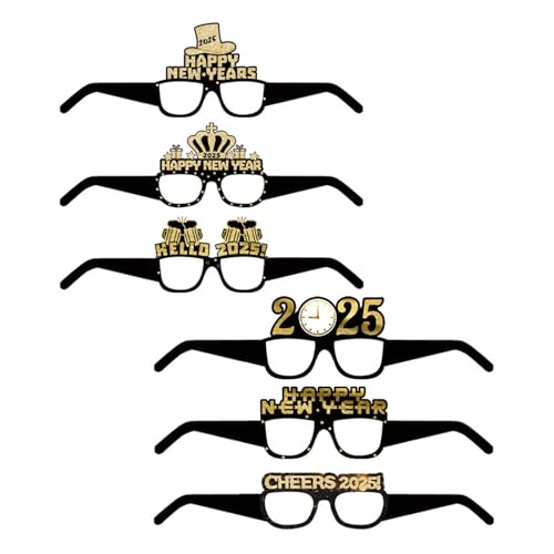 Fbinys Happy New Year Brille, 2025 Photo Booth Props, New Year Photo Props, Paper Glasses Photo Props, New Year Glasses Set, New Year Glasses New Year 2025 Glasses, Photo Props for New Year Fbinys Happy New Year Brille, 2025 Photo Booth Props, New Year Photo Props, Paper Glasses Photo Props, New Year Glasses Set, New Year Glasses New Year 2025 Glasses, Photo Props for New Year von Fbinys