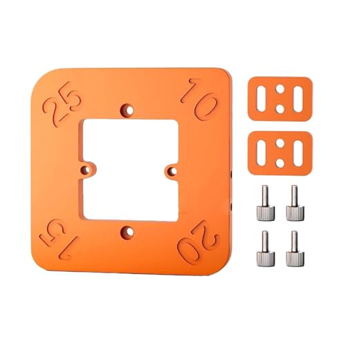 Fräs-Schablonen, Router Radius Jig, runde Schneidvorrichtung, robuste runde Bogenform, Holzbearbeitungswerkzeug für Bilderrahmen, Außendurchmesser 14 x 14 cm Fräs-Schablonen, Router Radius Jig, runde Schneidvorrichtung, robuste runde Bogenform, Holzbearbeitungswerkzeug für Bilderrahmen, Außendurchmesser 14 x 14 cm von Fbinys
