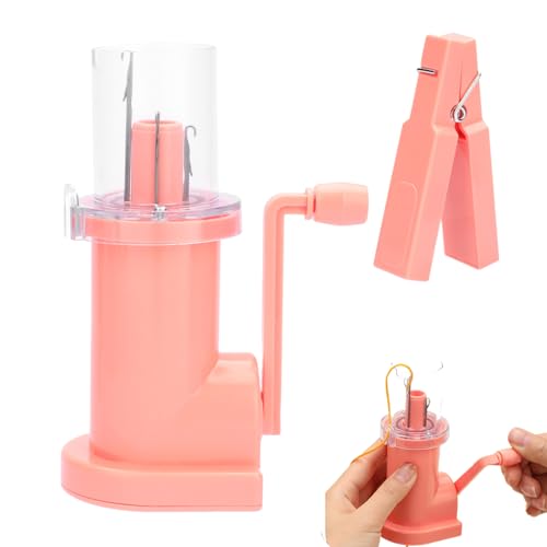 Manual Weaving Knitting, Compact Sewing Mill Machine, Needle Thread Tool, Winding Braiding Maker, Ideal for Enthusiasts, Beginners, Professional Crafting Projects, 5.9x3.6x13.5cm Manual Weaving Knitting, Compact Sewing Mill Machine, Needle Thread Tool, Winding Braiding Maker, Ideal for Enthusiasts, Beginners, Professional Crafting Projects, 5.9x3.6x13.5cm von Fbinys
