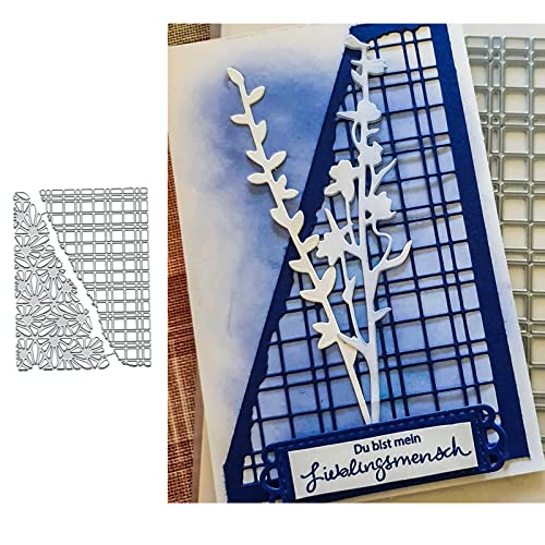 Metall-Stanzschablonen für geteilte Kartenstrukturen, Gittermuster, Blumenblätter, Stanzschablonen für DIY, Scrapbooking, Album, dekorative Prägepapier-Stanzformen für Scrapbooking, Kartenherstellung, Metall-Stanzschablonen für geteilte Kartenstrukturen, Gittermuster, Blumenblätter, Stanzschablonen für DIY, Scrapbooking, Album, dekorative Prägepapier-Stanzformen für Scrapbooking, Kartenherstellung, von Fclily@JJ