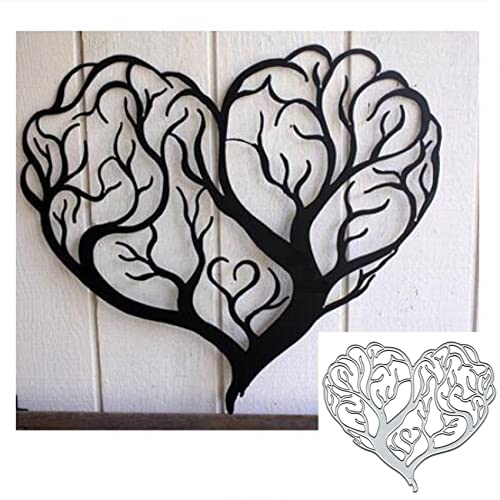 Liebesbaumzweig Metall-Stanzformen für Kartenherstellung, Flowr Leaf Tree Card Cutting Dies Cut Stencils DIY Scrapbooking Album Dekorative Prägung Papier Karte Kunst Handwerk Liebesbaumzweig Metall-Stanzformen für Kartenherstellung, Flowr Leaf Tree Card Cutting Dies Cut Stencils DIY Scrapbooking Album Dekorative Prägung Papier Karte Kunst Handwerk von Fclily@JJ