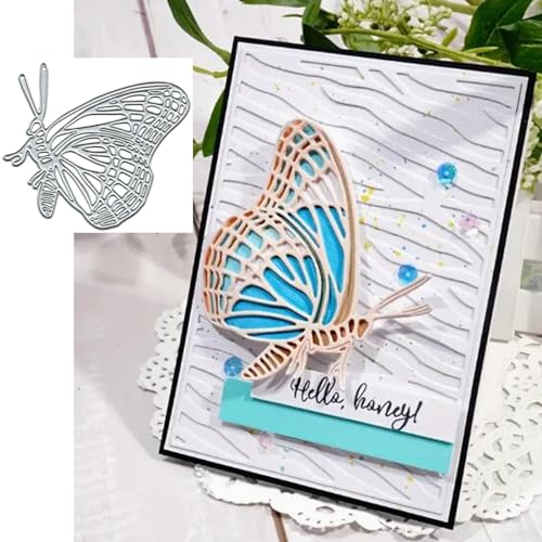 Metall-Stanzformen, Motiv: fliegender Schmetterling, Motiv: Weihnachten, Schmetterling, Blumenrahmen, quadratische Stanzformen, Schablonen, DIY, Scrapbooking, dekorative Prägung, Papier, Scrapbooking, Metall-Stanzformen, Motiv: fliegender Schmetterling, Motiv: Weihnachten, Schmetterling, Blumenrahmen, quadratische Stanzformen, Schablonen, DIY, Scrapbooking, dekorative Prägung, Papier, Scrapbooking, von Fclily@JJ
