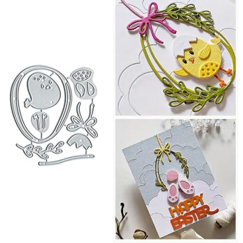 Metall-Stanzformen, Osterschleife, Blatt, Ei, Kaninchen, Stanzschablonen, DIY, Scrapbooking, dekoratives Prägepapier, Scrapbooking, Kartenherstellung Metall-Stanzformen, Osterschleife, Blatt, Ei, Kaninchen, Stanzschablonen, DIY, Scrapbooking, dekoratives Prägepapier, Scrapbooking, Kartenherstellung von Fclily@JJ
