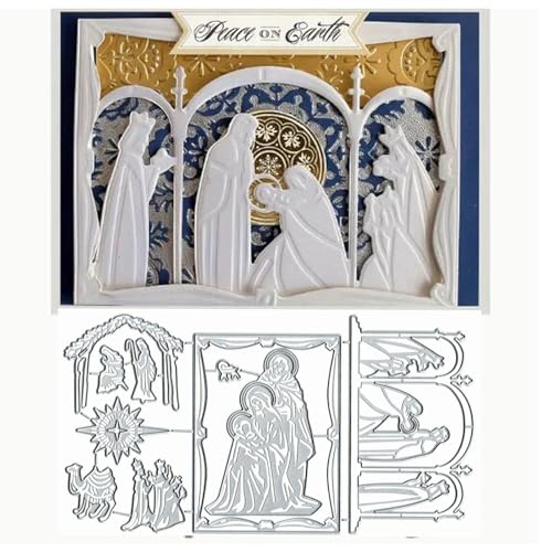 Metall-Stanzformen, Weihnachtsglocken, Kamelszene, Sonne, Frühling, Sonnenblume, Rahmen, Blatt, Stanzschablonen für DIY, Scrapbooking, Album, dekorative Prägepapier-Stanzformen für Kartenherstellung Metall-Stanzformen, Weihnachtsglocken, Kamelszene, Sonne, Frühling, Sonnenblume, Rahmen, Blatt, Stanzschablonen für DIY, Scrapbooking, Album, dekorative Prägepapier-Stanzformen für Kartenherstellung von Fclily@JJ