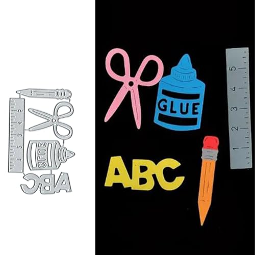 Metall-Stanzformen für Kartenherstellung, Buchstaben, Bleistift, Karten, Stanzformen, Schablonen, DIY, Scrapbooking, Album, Prägung, Papier, Karten, Prägung, Handwerk Metall-Stanzformen für Kartenherstellung, Buchstaben, Bleistift, Karten, Stanzformen, Schablonen, DIY, Scrapbooking, Album, Prägung, Papier, Karten, Prägung, Handwerk von Fclily@JJ