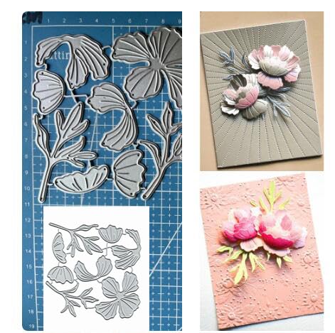 Metall-Stanzformen mit Pfingstrosenblüten, für Hochzeitskarten, Weihnachten, Blumen, Blätter, Stanzschablonen für DIY, Prägung, Foto, dekorative Papierschablonen, Scrapbooking, Kartenherstellung Metall-Stanzformen mit Pfingstrosenblüten, für Hochzeitskarten, Weihnachten, Blumen, Blätter, Stanzschablonen für DIY, Prägung, Foto, dekorative Papierschablonen, Scrapbooking, Kartenherstellung von Fclily@JJ