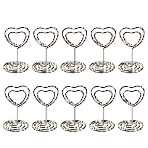 10 x Hochzeits-Metall-Fotoclips, Tischnummern- und Tischkarten, Zubehör für Zuhause, Festival, Urlaub, Party 10 x Hochzeits-Metall-Fotoclips, Tischnummern- und Tischkarten, Zubehör für Zuhause, Festival, Urlaub, Party von Fcnjsao