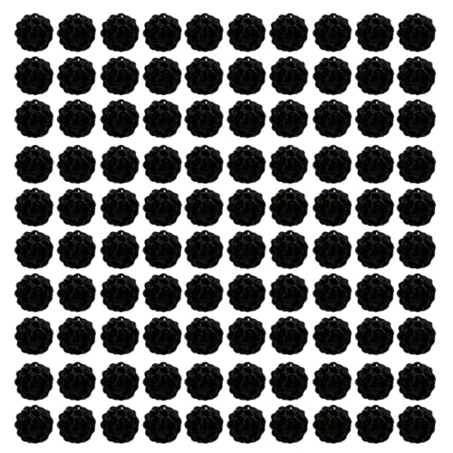 100 Pcs 10mm Disco Ton Perlen Runden Diamantperlen Bunte Strasssperlen Für Halskettenschmuckhandwerksvorräte 100 Pcs 10mm Disco Ton Perlen Runden Diamantperlen Bunte Strasssperlen Für Halskettenschmuckhandwerksvorräte von Fcnjsao