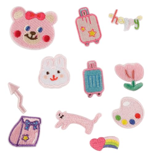 11 PCs Koffer Bestickte Flecken Katzen Reparieren Bügeleisen Auf Flecken Applique Flecken Nähflecken Für Kleidung 11 PCs Koffer Bestickte Flecken Katzen Reparieren Bügeleisen Auf Flecken Applique Flecken Nähflecken Für Kleidung von Fcnjsao