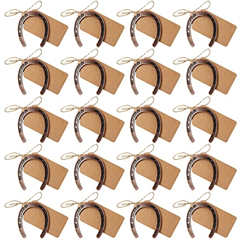 20 Stück gute Hufeisen Hochzeit für Gäste Vintage Handwerk Hufeisen mit Kraftanhänger für Hochzeit 20 Stück gute Hufeisen Hochzeit für Gäste Vintage Handwerk Hufeisen mit Kraftanhänger für Hochzeit von Fcnjsao