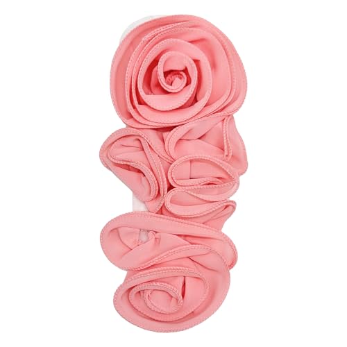 30 Cm Blumenapplikation Mit Plissierten Designs Für Handgefertigtes Hochzeitskleid Nähen Für Kleiderschalhut Nähen Auf Flecken von Fcnjsao