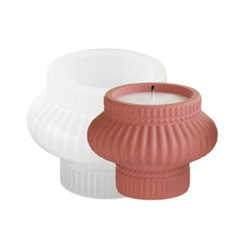 3D Candlestick Silikonform Sriped Geometrische Kerzenhalter Formen Epoxidharz Guss Schimmel Für DIYs Handwerks Heimdekore 3D Candlestick Silikonform Sriped Geometrische Kerzenhalter Formen Epoxidharz Guss Schimmel Für DIYs Handwerks Heimdekore von Fcnjsao