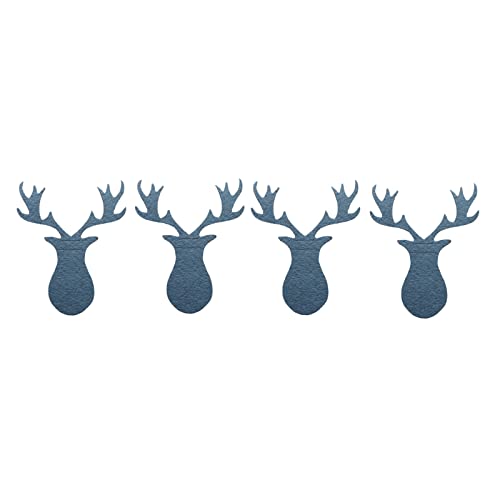 4 Stück Weihnachts-Geschirrhalter in Elchform und Gabeltüten, für Neujahr, Weihnachten, Party, Abendessen, Tischdekoration 4 Stück Weihnachts-Geschirrhalter in Elchform und Gabeltüten, für Neujahr, Weihnachten, Party, Abendessen, Tischdekoration von Fcnjsao