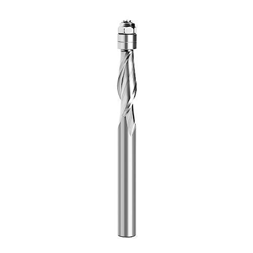 8 mm Schaft, bündig, Spiralen, oberes Lager, Oberfräser, Fräser-Bit, Stirnfräser, Stirnfräser, Ersatz von Fcnjsao