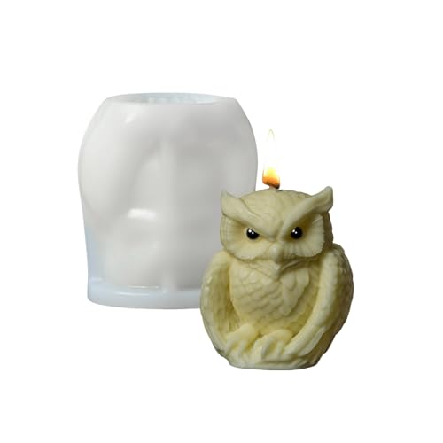 Eulen-Ornament-Form, einfach zu bedienen, Silikonform, Tierform, Schreibtischdekoration, Schmuckherstellungszubehör Eulen-Ornament-Form, einfach zu bedienen, Silikonform, Tierform, Schreibtischdekoration, Schmuckherstellungszubehör von Fcnjsao