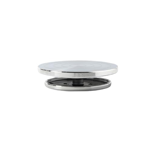 Fcnjsao 15/20/25/30 cm Töpferscheibe Aluminium Drehteller Ton Werkzeug Doppelseitiger Töpferei Drehteller Skulptur Keramik Kuchenständer Fcnjsao 15/20/25/30 cm Töpferscheibe Aluminium Drehteller Ton Werkzeug Doppelseitiger Töpferei Drehteller Skulptur Keramik Kuchenständer von Fcnjsao