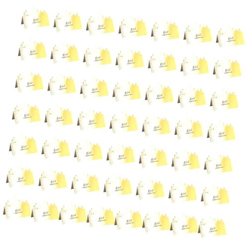 Fcnjsao 50 Stück Tischkarten im Nahen Osten Stil anspruchsvolle Sitzkarten für Hochzeiten formelle Dinner-Partys Fcnjsao 50 Stück Tischkarten im Nahen Osten Stil anspruchsvolle Sitzkarten für Hochzeiten formelle Dinner-Partys von Fcnjsao