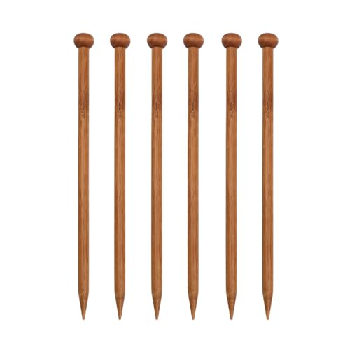 Fcnjsao 6 x Häkelnadeln zum Weben von Taschen, Socken, Garn, Holz, Stricknadeln, Spitzkopf-Stricknadeln Fcnjsao 6 x Häkelnadeln zum Weben von Taschen, Socken, Garn, Holz, Stricknadeln, Spitzkopf-Stricknadeln von Fcnjsao