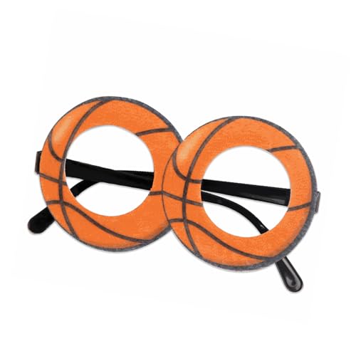 Fcnjsao Basketball-Brillenrahmen, lustige dekorative Brille, Foto-Requisiten, Spielbrille für Sport-Motto-Partys, Motto-Party-Zubehör Fcnjsao Basketball-Brillenrahmen, lustige dekorative Brille, Foto-Requisiten, Spielbrille für Sport-Motto-Partys, Motto-Party-Zubehör von Fcnjsao