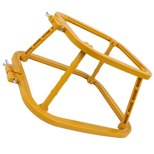 Fcnjsao Doppelschichtiger Stickrahmen, Kreuze, Stickrahmen, verstellbarer Stickrahmen, einfach zu verwenden zum Nähen und Sticken Fcnjsao Doppelschichtiger Stickrahmen, Kreuze, Stickrahmen, verstellbarer Stickrahmen, einfach zu verwenden zum Nähen und Sticken von Fcnjsao