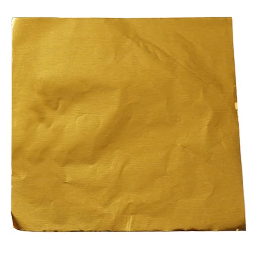 Fcnjsao Folienverpackungen für Schokolade, Aluminium-Süßigkeiten-Geschenkpapier, Goldfolienblätter für hausgemachte Süßigkeiten, Party-Dekorationen Fcnjsao Folienverpackungen für Schokolade, Aluminium-Süßigkeiten-Geschenkpapier, Goldfolienblätter für hausgemachte Süßigkeiten, Party-Dekorationen von Fcnjsao